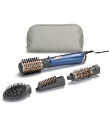BaByliss Фен-щетка Style Pro, 1000Вт, режимов-2, хол. обдув, иониз-я, чехол для хранения, керамика, синий