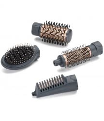 BaByliss Фен-щетка Style Pro, 1000Вт, режимов-2, хол. обдув, иониз-я, чехол для хранения, керамика, синий