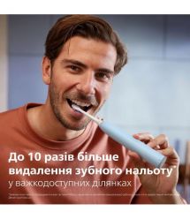 Philips Щетка зубная электр. Sonicare 6100 Series, 62т. колеб/мин, насадок-1, голубой