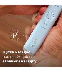 Philips Щетка зубная электр. Sonicare 6100 Series, 62т. колеб/мин, насадок-1, голубой