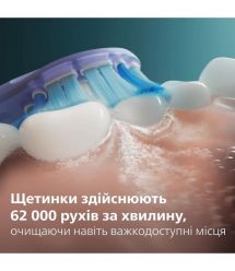 Philips Щетка зубная электр. Sonicare 7100 Series, 62т. колеб/мин, насадок-1, футляр, белый
