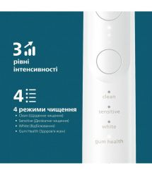 Philips Щетка зубная электр. Sonicare 7100 Series, 62т. колеб/мин, насадок-1, футляр, белый
