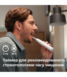Philips Щетка зубная электр. Sonicare 7100 Series, 62т. колеб/мин, насадок-1, футляр, белый