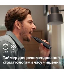 Philips Щетка зубная электр. Sonicare 7100 Series, 62т. колеб/мин, насадок-1, футляр, черный