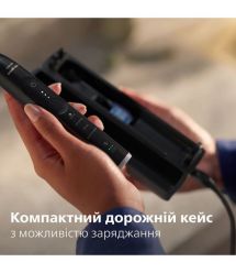 Philips Щетка зубная электр. Sonicare 7100 Series, 62т. колеб/мин, насадок-1, футляр, черный