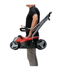 Einhell Газонокосилка аккумуляторная бесщеточная GE-CM 18/33 Li-Solo 18В 33см 25-65мм 30л 10.1кг без АКБ и ЗП