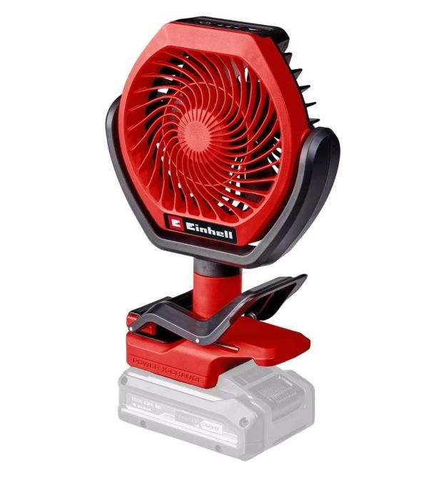 Einhell Cordless fan GC-CF 18/110 Li - Solo, PXC, 18V, brushless, dia. 110 mm, 1500 m3/h, 3 modes, 0.48 kg (without battery and