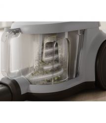 Electrolux container VC, 850W, dust cont -2l, HEPA12, 3 nozzles, grey