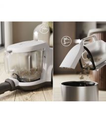 Electrolux Пылесос контейнерный, 850Вт, конт пыль -2л, HEPA12, 3 насадки, белый