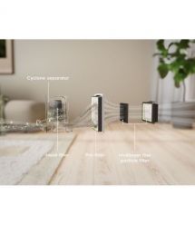 Electrolux Пылесос контейнерный, 850Вт, конт пыль -2л, HEPA12, 3 насадки, белый