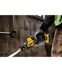 DeWALT Пила сабельная аккумуляторная 10.8/12В XR Li-lon бесщеточная 0-2800ход/мин 16мм 1.38кг без АКБ и ЗП
