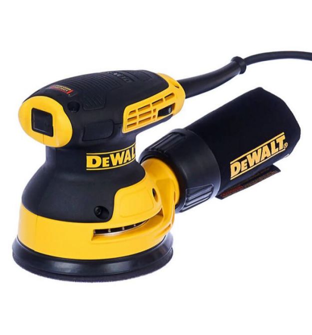 DeWALT sanding machine eccentric 280W 8000-12000 rpm 125mm amplitude 2.6mm 1.28kg