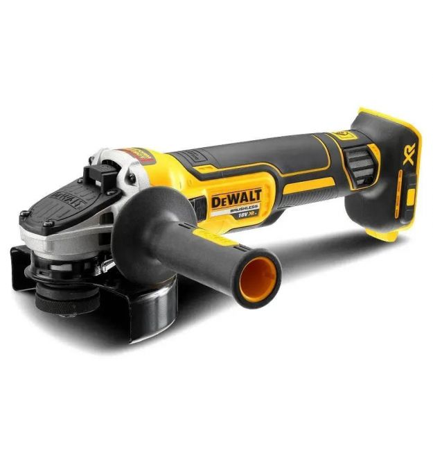 DeWALT Шлифмашина угловая аккумуляторная 18 B XR Li-lon бесщеточная 125мм 9000об·мин 1.74кг без АКБ и ЗП
