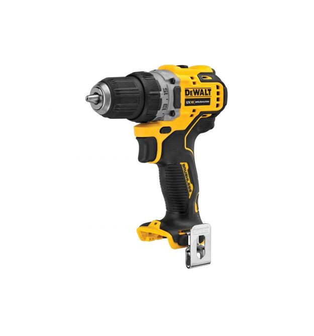 DeWALT Дрель-шуруповерт бесщеточная XR Li-Ion 12В 57.5Нм 425-1500об/мин патрон 10мм 0.9кг без АКБ и ЗП