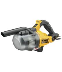 DeWALT Аккумуляторный пылесос 18B XR Li-lon D318мм контейнер 0.л 217л/с 1.5кг без АКБ и ЗП