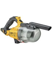 DeWALT Аккумуляторный пылесос 18B XR Li-lon D318мм контейнер 0.л 217л/с 1.5кг без АКБ и ЗП