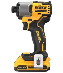 DeWALT 18V XR Li-Ion cordless impact driver brushless 192Nm 3200rpm 4200bpm 0.88kg without battery and spare part