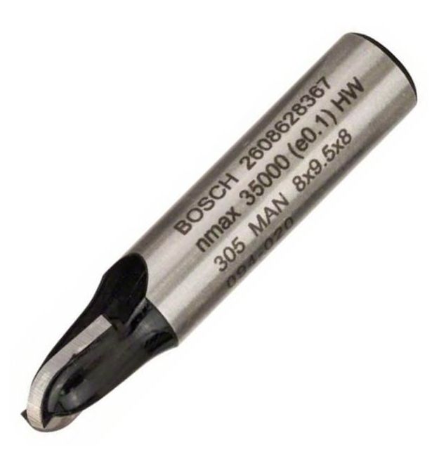Bosch Фреза галтельна Bosch Professional Std S8 R4 D8 L9.2