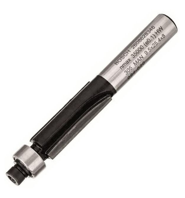 Bosch Фреза для вибірки врівень Bosch Professional Std S8 D9.5 L25.4