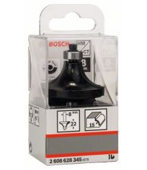 Bosch Фреза карнизна Bosch Professional Std S8 R15 L22