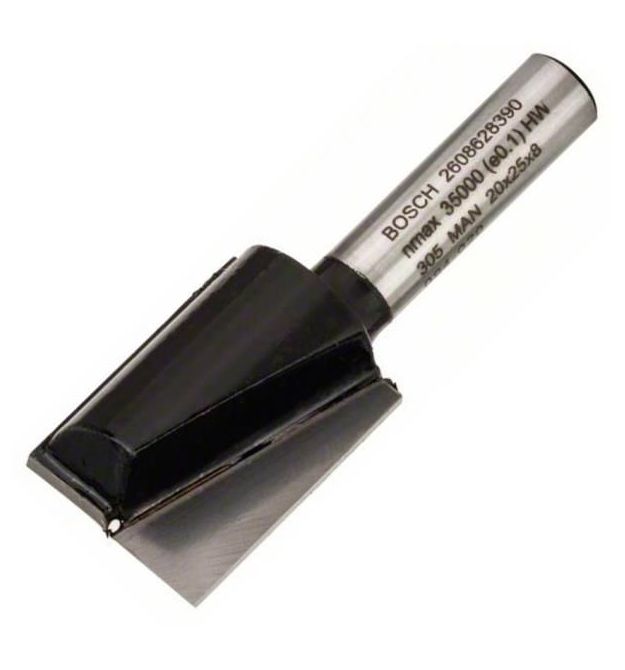 Bosch Фреза пазова Bosch Professional Std S8 D20 L25