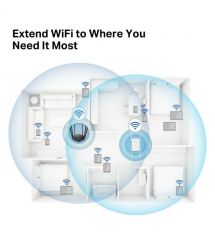 Mercusys Повторитель Wi-Fi сигнала ME50G AC1900 1хGE LAN ext. ant x4