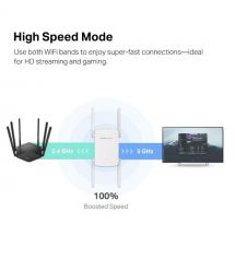 Mercusys Повторитель Wi-Fi сигнала ME50G AC1900 1хGE LAN ext. ant x4