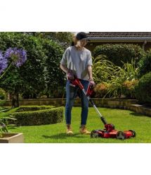 Einhell Триммер аккумуляторный GE-CT 18/28 Li TC-Solo 18В 8500об/мин 28см леска и тележка 2.15кг без АКБ и ЗП