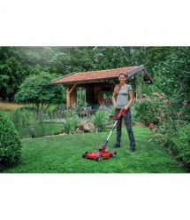 Einhell Триммер аккумуляторный GE-CT 18/28 Li TC-Solo 18В 8500об/мин 28см леска и тележка 2.15кг без АКБ и ЗП
