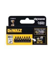 DeWALT bits FlexTorq 25 mm Ph1 Ph2 Pz1 Pz2 Pz3 set 7 pcs