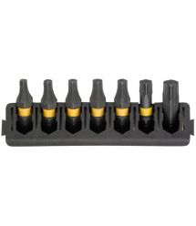 DeWALT Биты FlexTorq 25 мм Т15 Т20 Т25 Т30 Т40 7шт