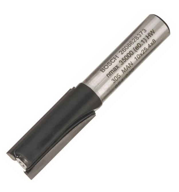 Bosch Фреза пазова Bosch Professional з двома лезами Std S8 D10 L25.4