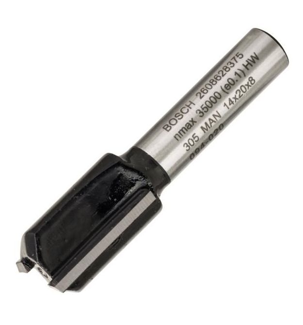Bosch Фреза пазова Bosch Professional з двома лезами Std S8 D14 L20