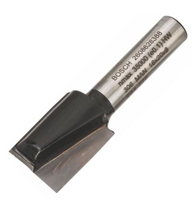 Bosch Фреза пазова Bosch Professional з двома лезами Std S8 D16 L20
