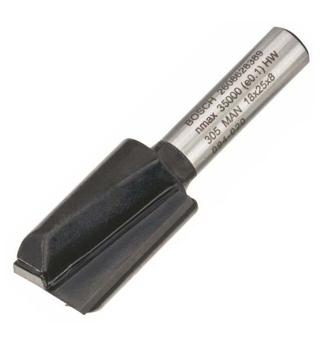 Bosch Фреза пазова Bosch Professional з двома лезами Std S8 D22 L25