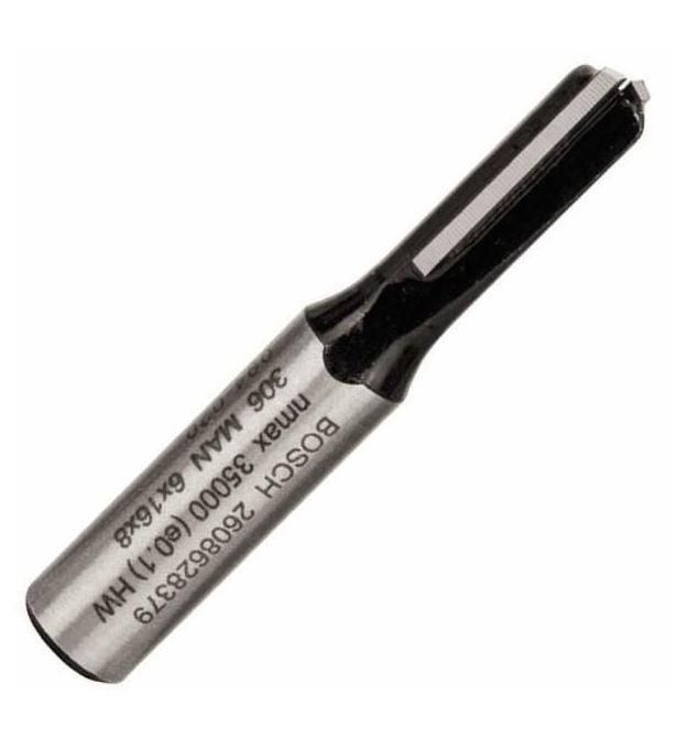 Bosch Фреза пазова Bosch Professional з двома лезами Std S8 D6 L16