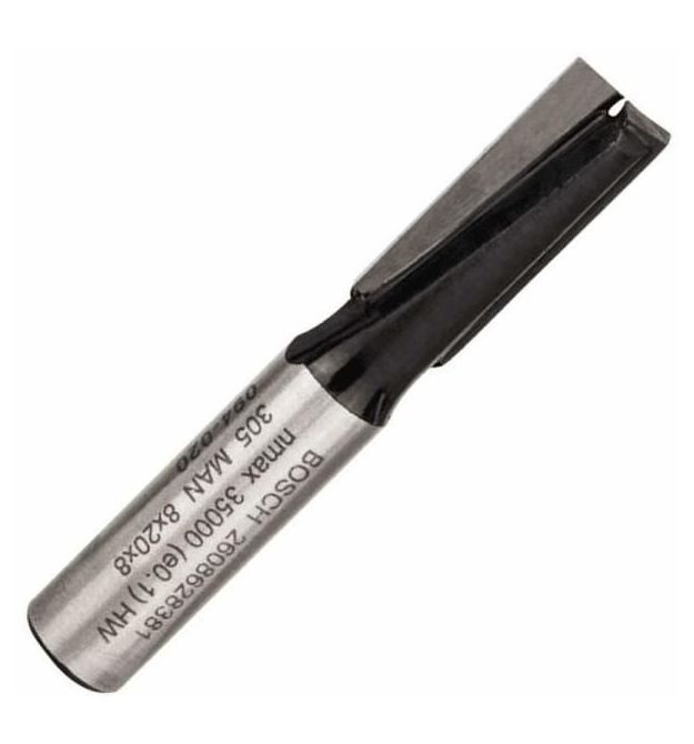 Bosch Фреза пазова Bosch Professional з двома лезами Std S8 D8 L20