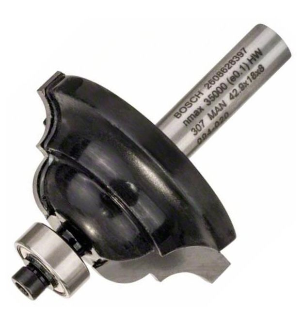 Bosch Фреза профільна D Bosch Professional Std S8 R6.3 B15 L18