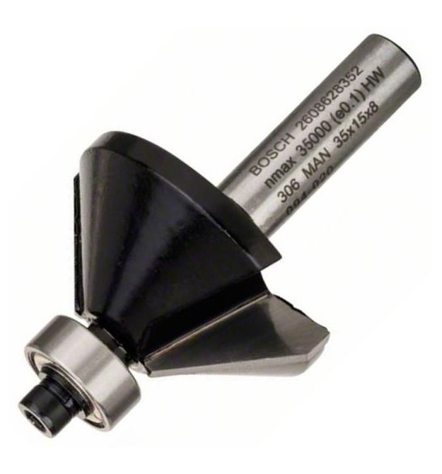 Bosch Фреза фасонна Bosch Professional Std S8 D11 L15 45°
