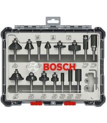Bosch Набір комбінованих фрез Bosch Professional 6мм 15шт