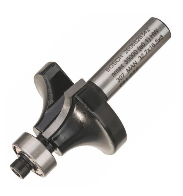 Bosch Фреза карнизна Bosch Professional Std S8 R10 L16.5