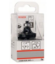Bosch Фреза карнизна Bosch Professional Std S8 R10 L16.5