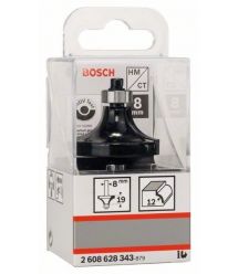 Bosch Фреза карнизна Bosch Professional Std S8 R12 L19