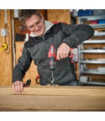 Einhell Шуруповерт-дрель ударная акумуляторная TE-CD 18/44 Li-i (1x2,5Ah), PXC, 18В, аккумулятор 2.5 Ач - 1 шт, 44 Нм, 1.59 кг