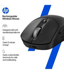 HP Миша HP 700 Rechargeable, WL/BT, чорний