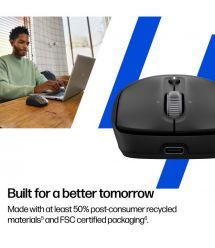 HP Миша HP 700 Rechargeable, WL/BT, чорний