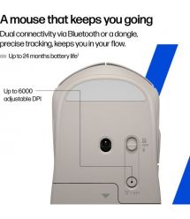 HP Миша HP 400 Quiet, WL/BT, кленовий