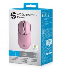 HP Миша HP 400 Quiet, WL/BT, рожевий