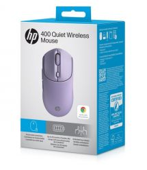 HP Миша HP 400 Quiet, WL/BT, фіолетовий