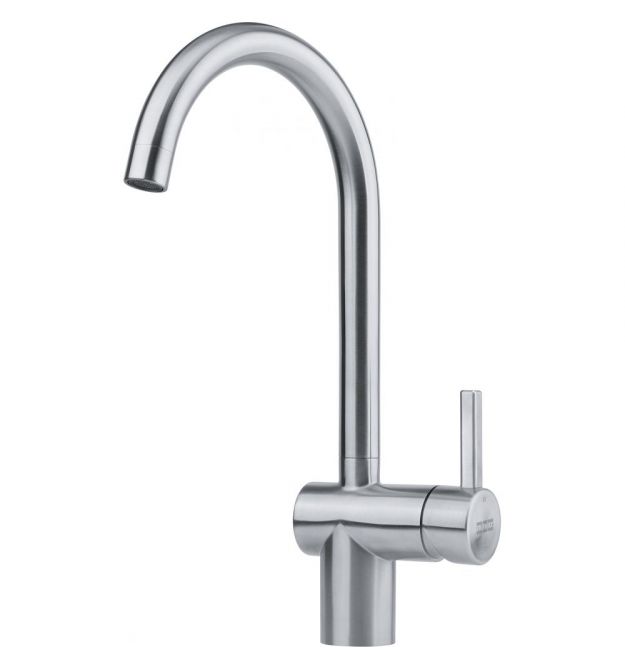 Franke Смеситель для кухни Atlas Neo J, дл.излива - 183мм, поворотный, 1+аэратор, нерж